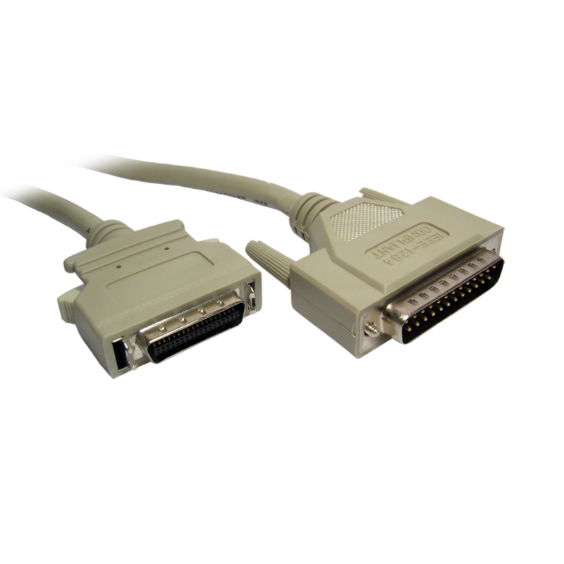 Cables Direct IEEE 1284 Micro 36c Printer Cable parallel cable Beige 2 m