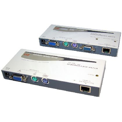 Cables Direct KVM-VGACAT5 KVM Switches - White