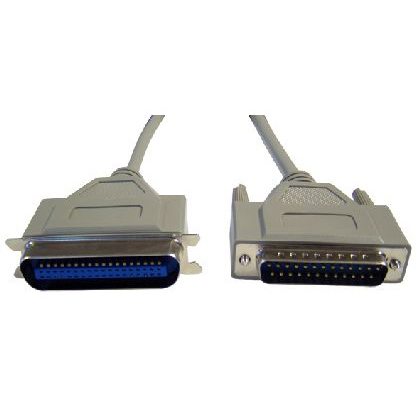 Cables Direct PC-103 Parallel Cables - Grey