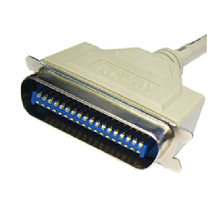 Cables Direct 10m Centronic, M - M parallel cable Grey