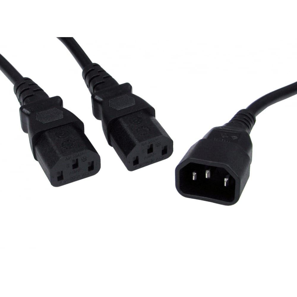 Cables Direct RB-334W Power Cables - Black