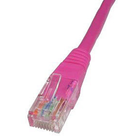 Cables Direct CAT5e Networking Cables - Pink