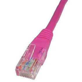 Cables Direct CAT5e Networking Cables - Pink
