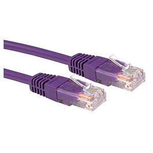 Cables Direct URT-601 Networking Cables - Violet