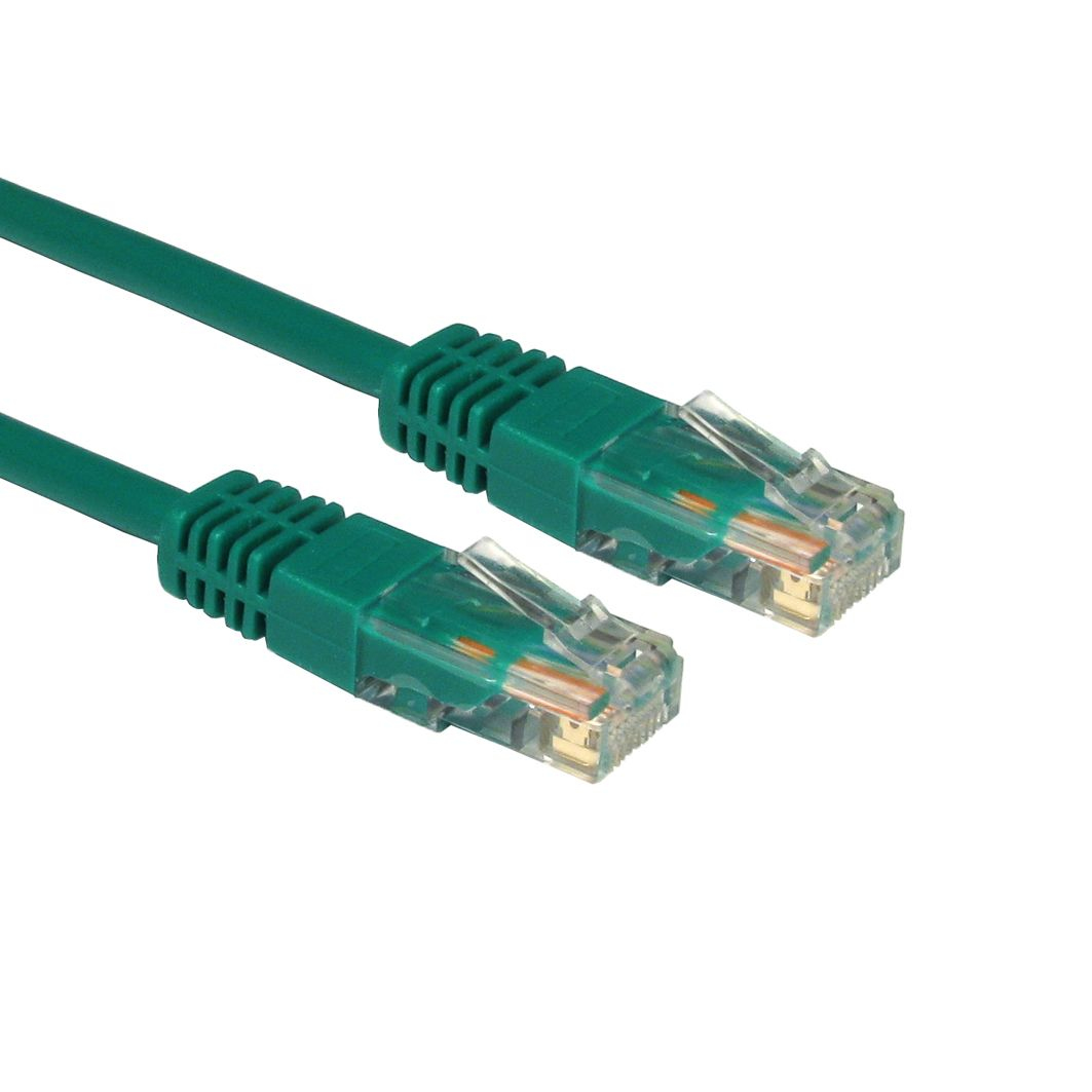Cables Direct CAT5e Networking Cables - Green