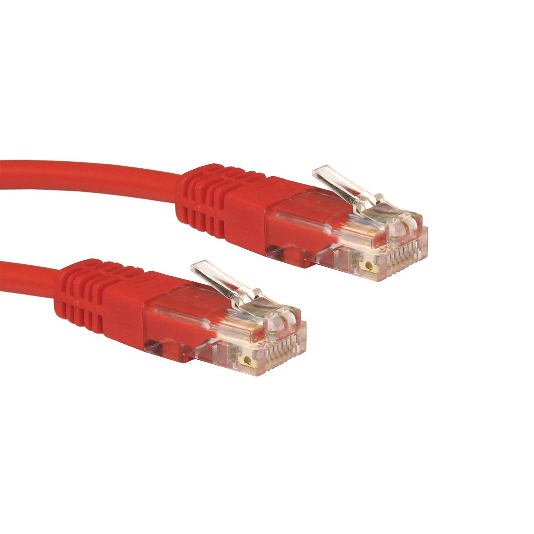 Cables Direct CAT5e Networking Cables - Red
