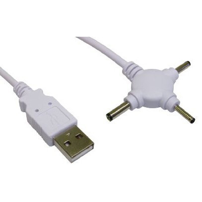 Cables Direct 1.5m USB 2 Power Adaptor power adapter/inverter Indoor White