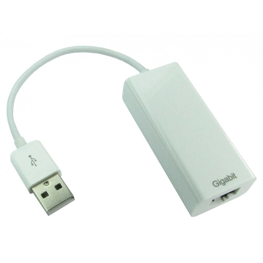 Cables Direct USB2-GIGETHB Network Cards - White