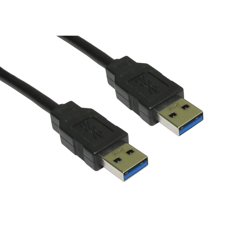Cables Direct USB 3.0 A 5m USB cable USB 3.2 Gen 1 (3.1 Gen 1) USB A Black