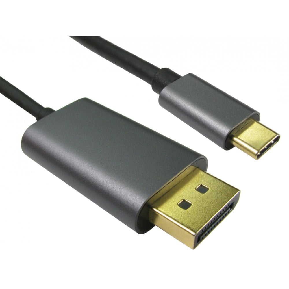 Cables Direct USB3C-8KDP-2M Video Cable Adapters - Black