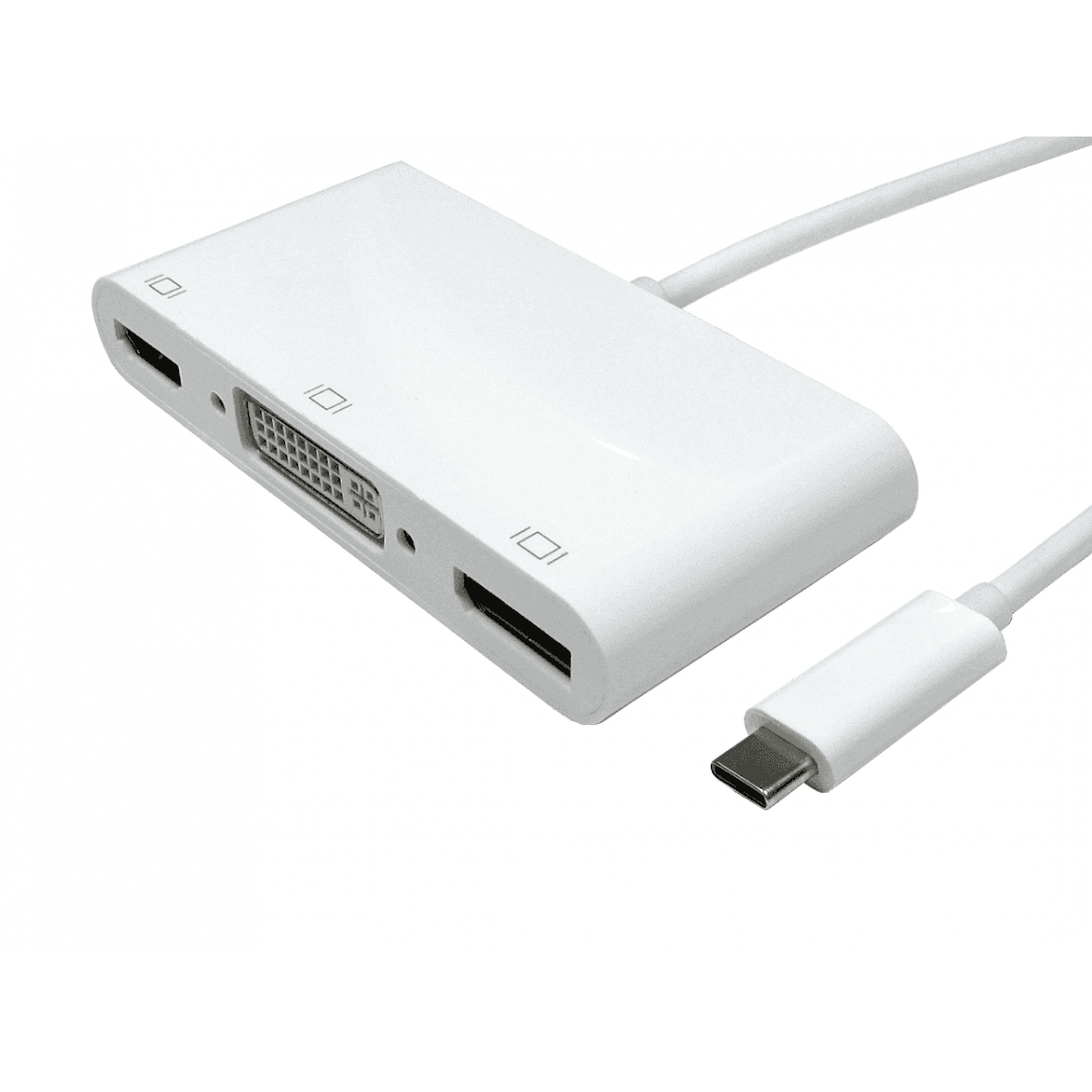 Cables Direct USB3C-HDD04 Laptop Docks & Port Replicators - White
