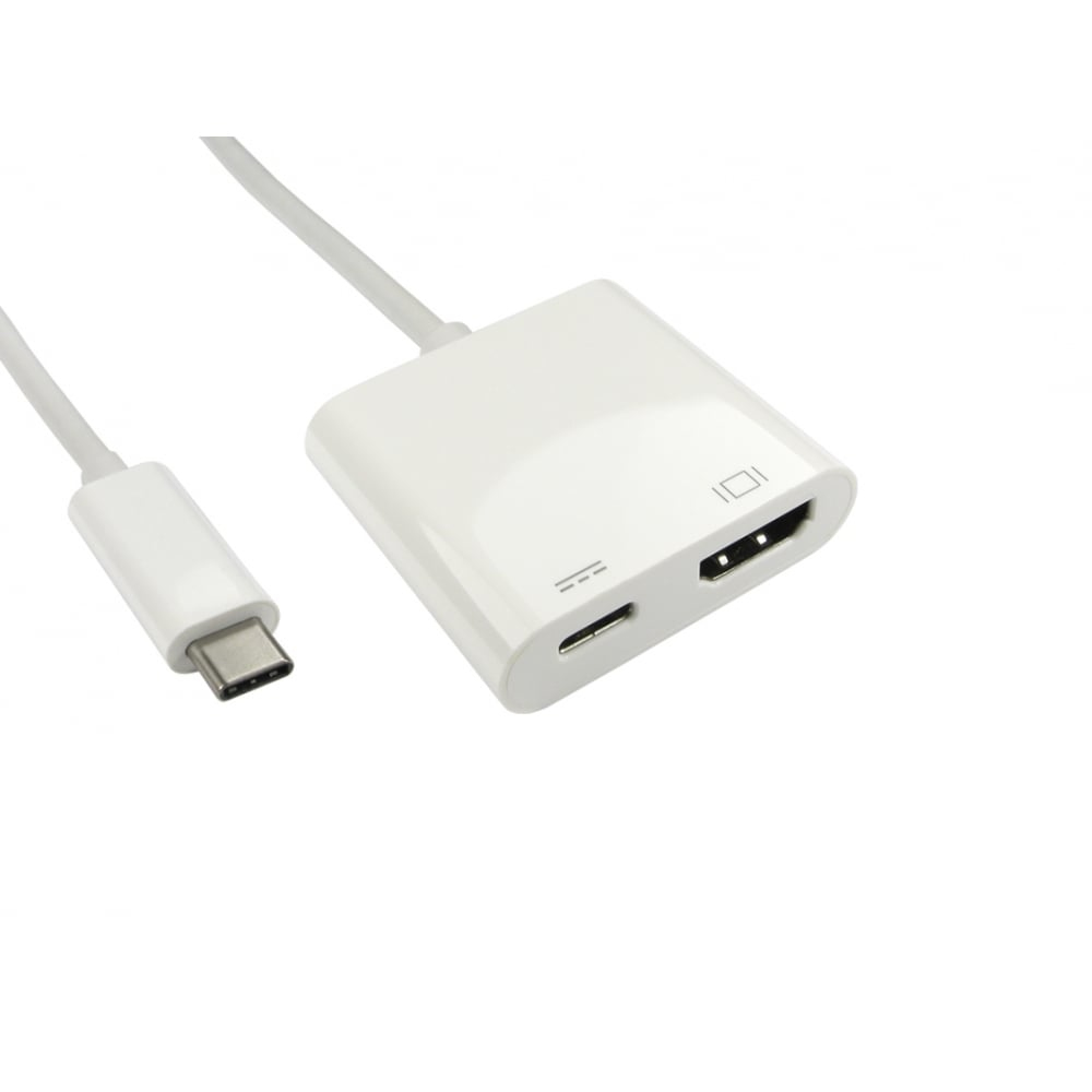 Cables Direct USB3C-HDMICAB-WPD USB Graphics Adapters - White