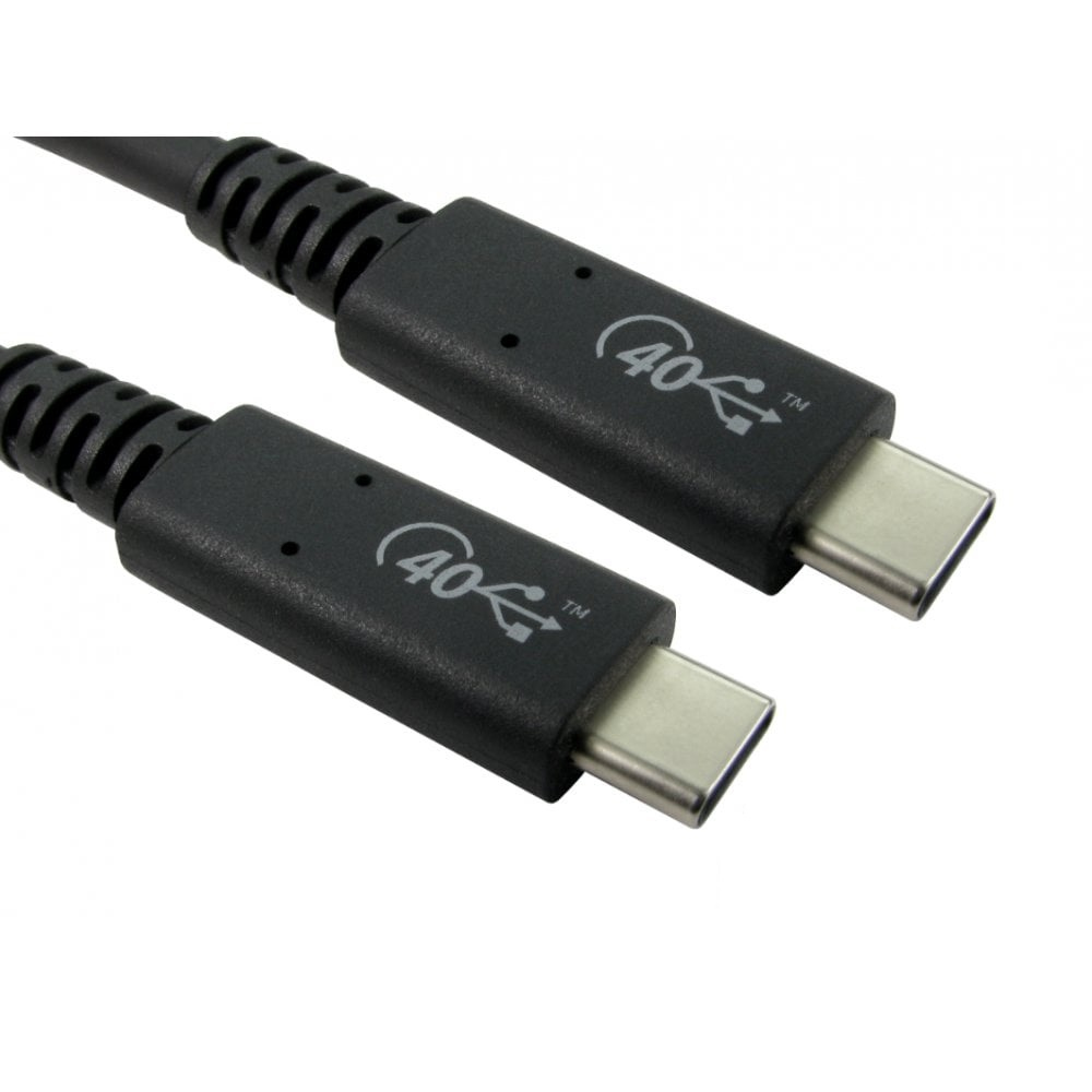 Cables Direct USB4-4080 USB Cables - Black