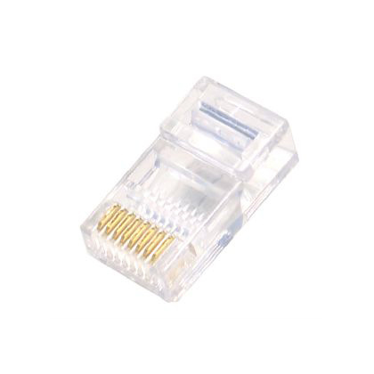 Cables Direct RJ45 Wire Connectors - Transparent