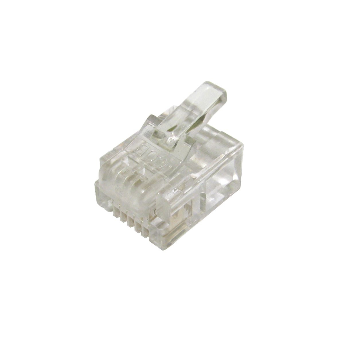 Cables Direct RJ12 Wire Connectors - Transparent