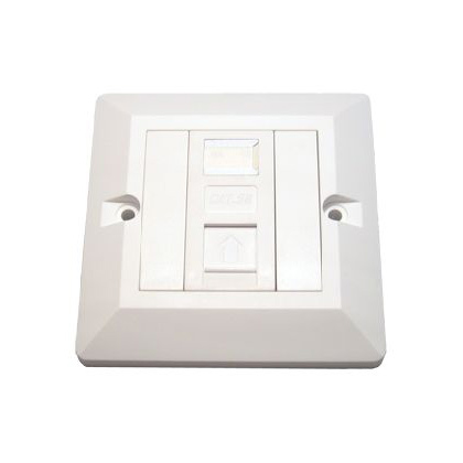 Cables Direct UT-8701 Wall Plates & Switch Covers - White