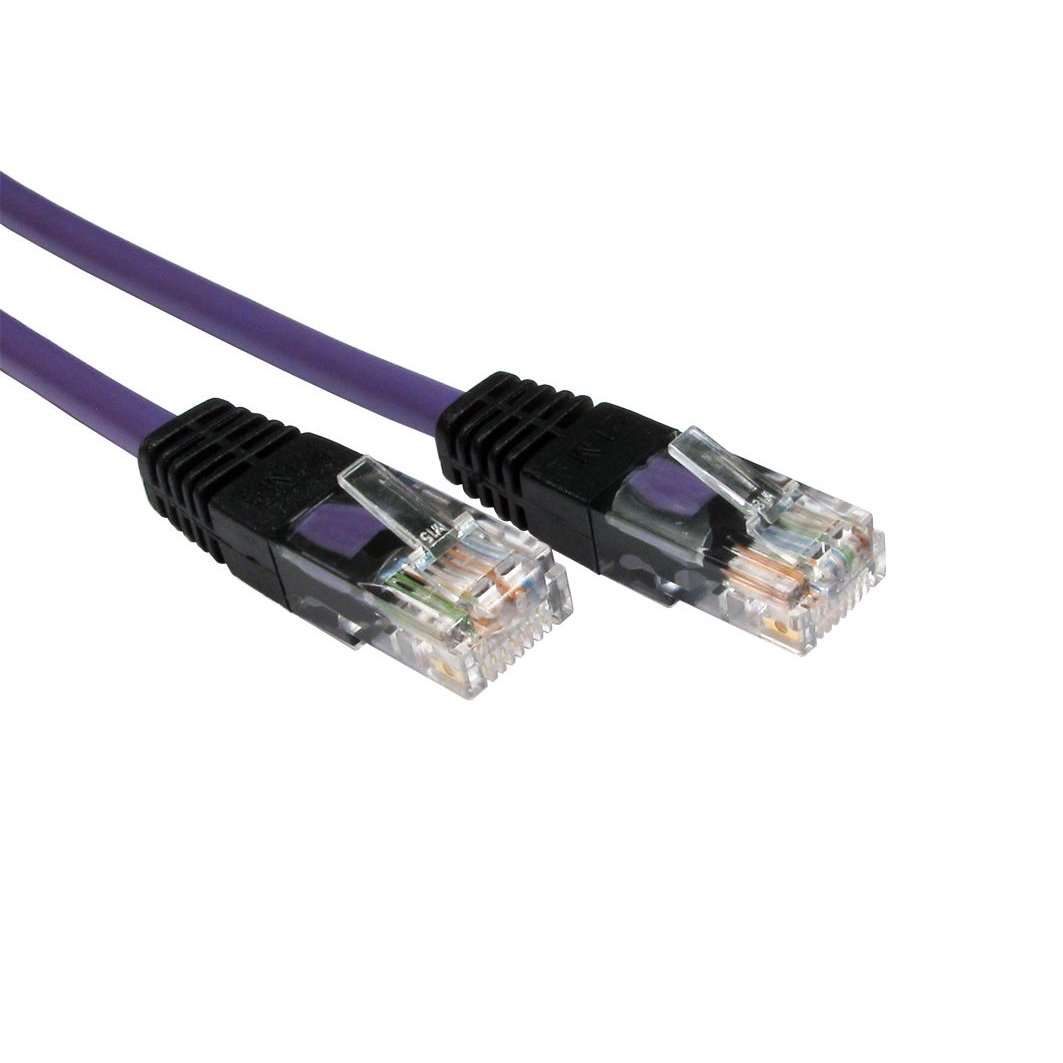 Cables Direct XXURT-605V Networking Cables - Violet