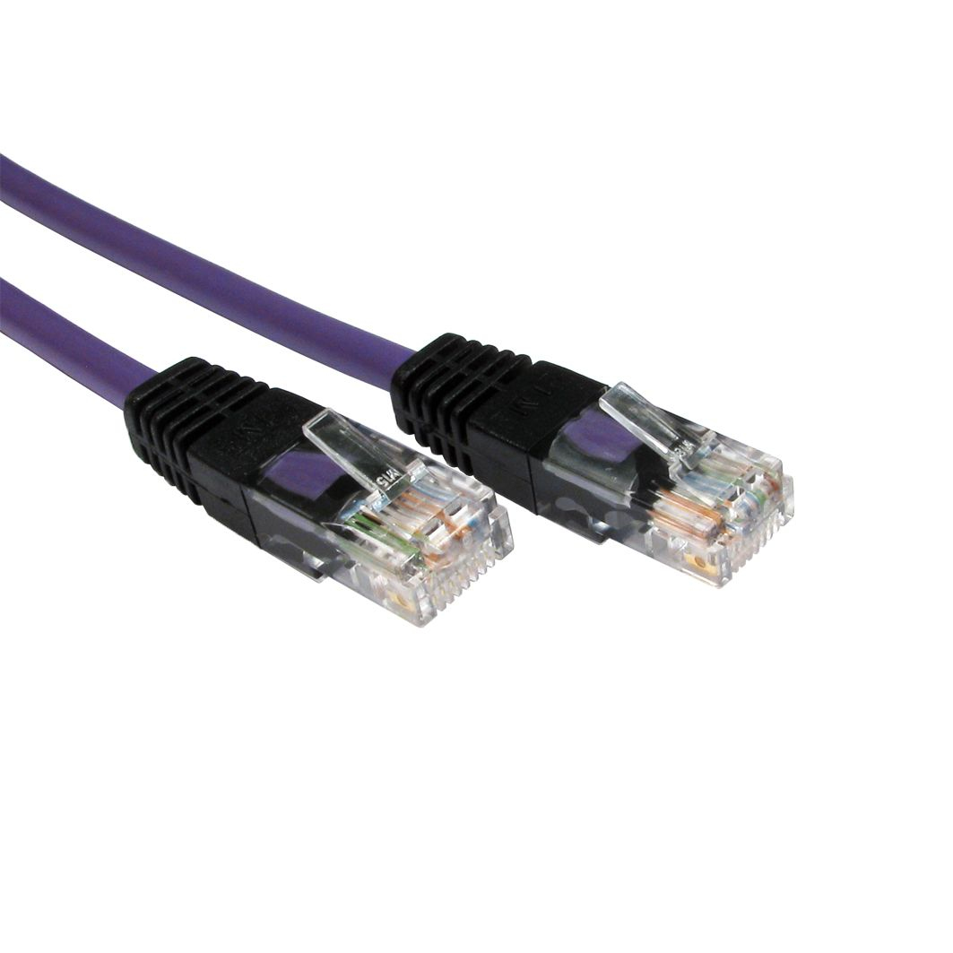 Cables Direct XXURT-610V Networking Cables - Violet