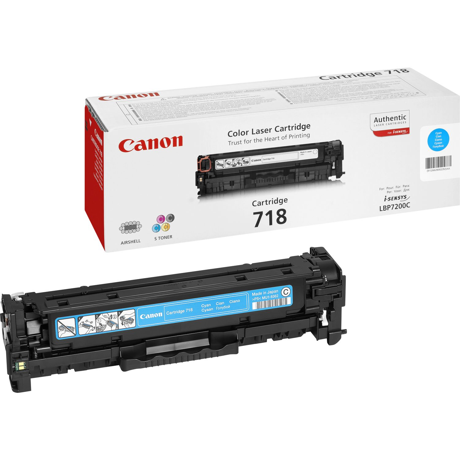Canon 2661B002 Toner Cartridges - Black