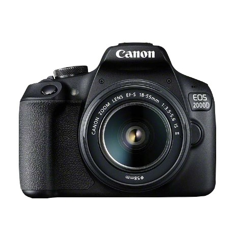 Canon 2000D Digital Cameras - 3 Inches - Black
