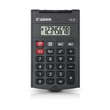 Canon AS-8 Calculators - Grey