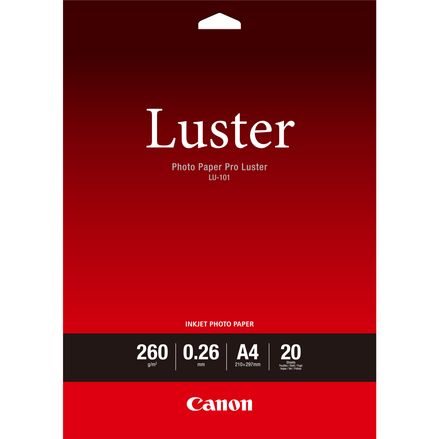 Canon LU-101 Photo Paper - White