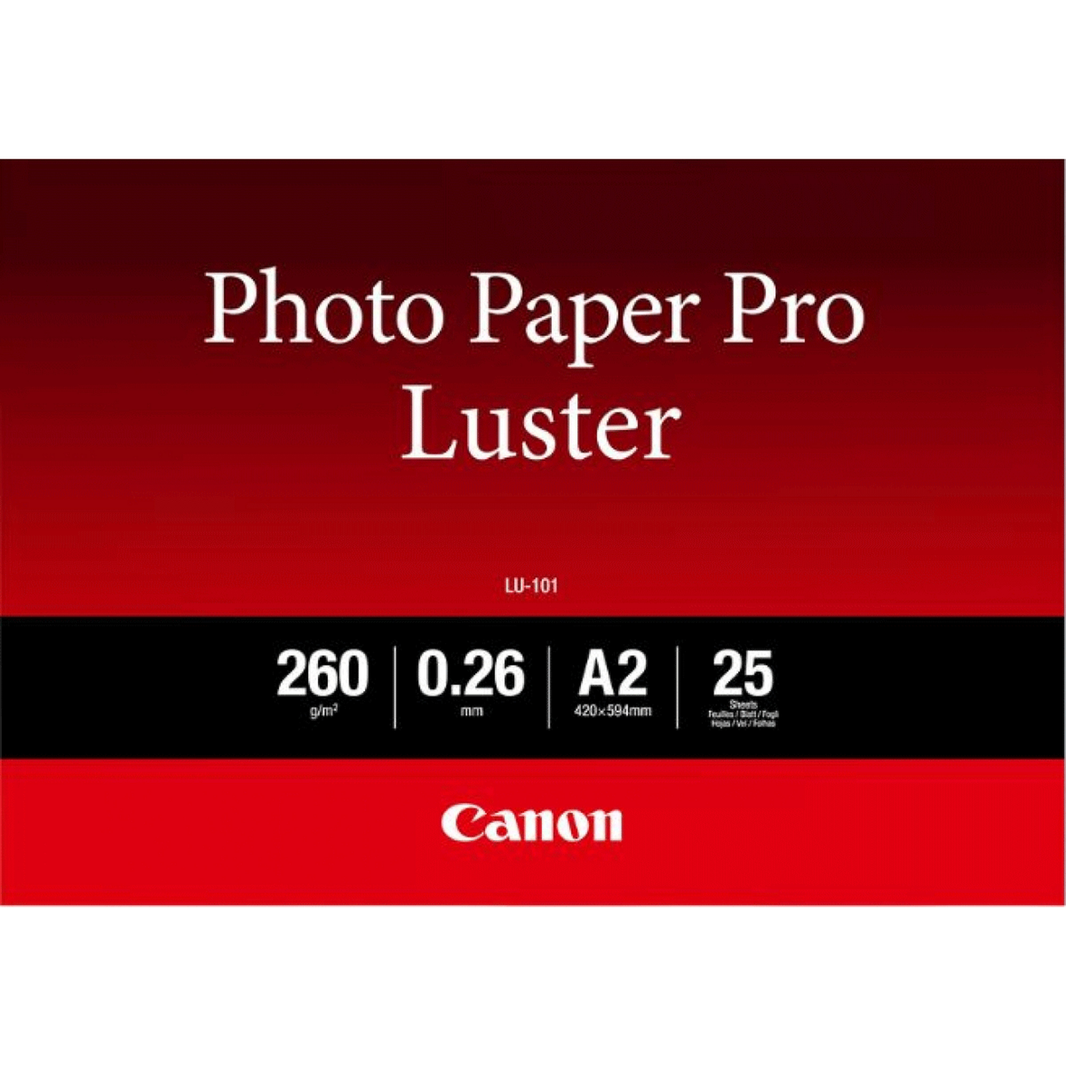 Canon LU-101 Photo Paper - White
