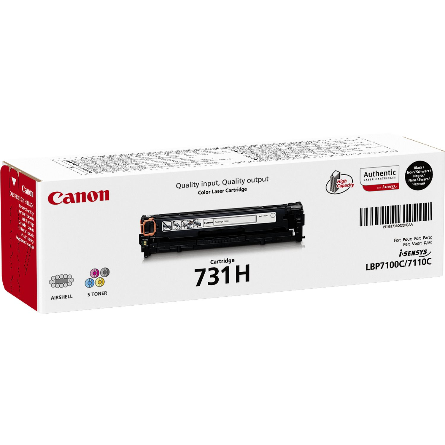 Canon 6273B002 Toner Cartridges - Black