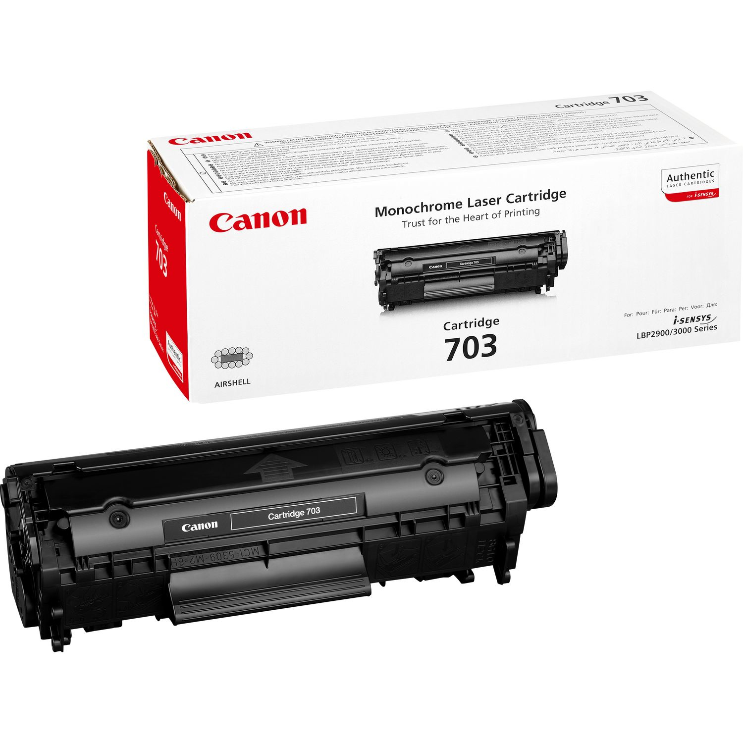 Canon 7616A005 Toner Cartridges - Black