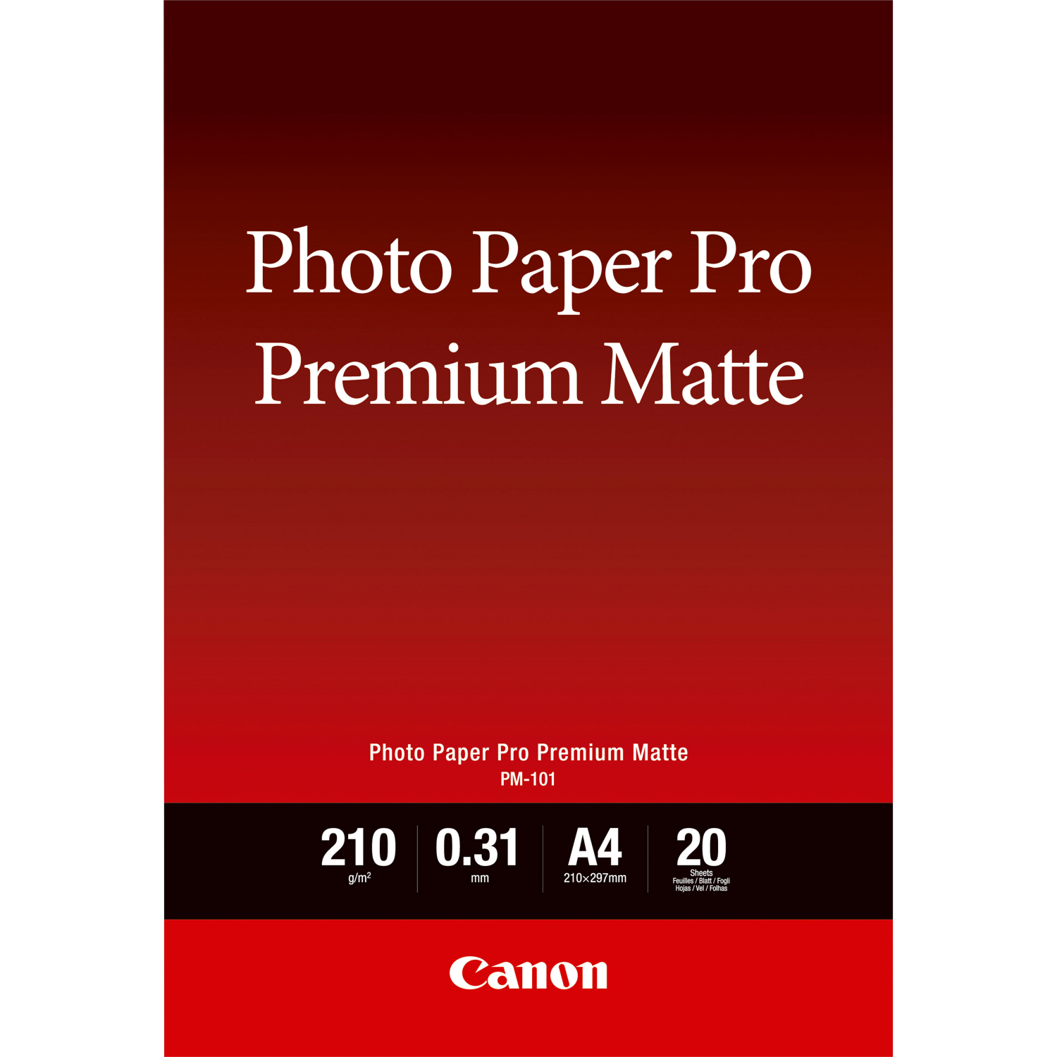 Canon PM-101 Photo Paper