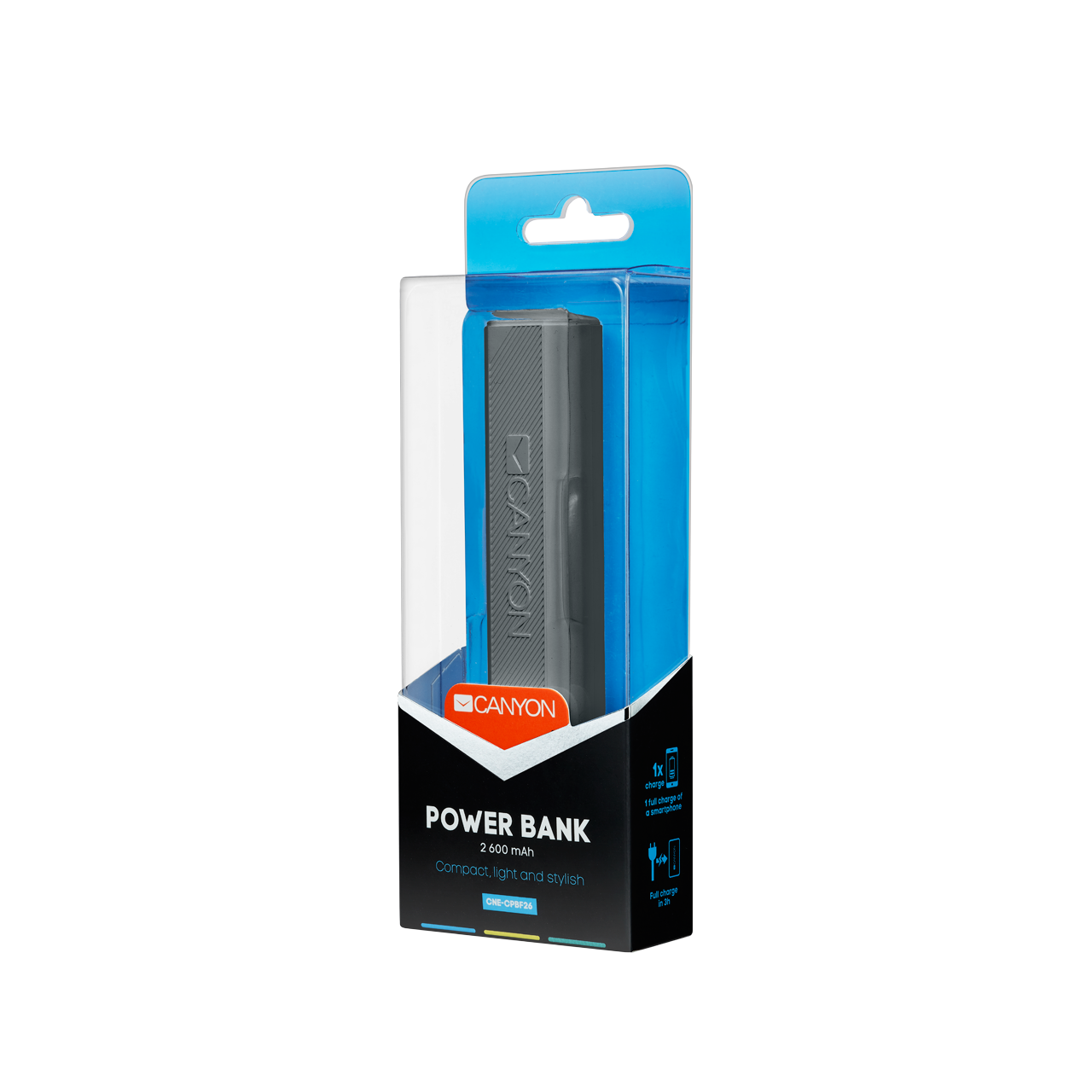 Canyon Li-ion Battery Capacity: 2600mah