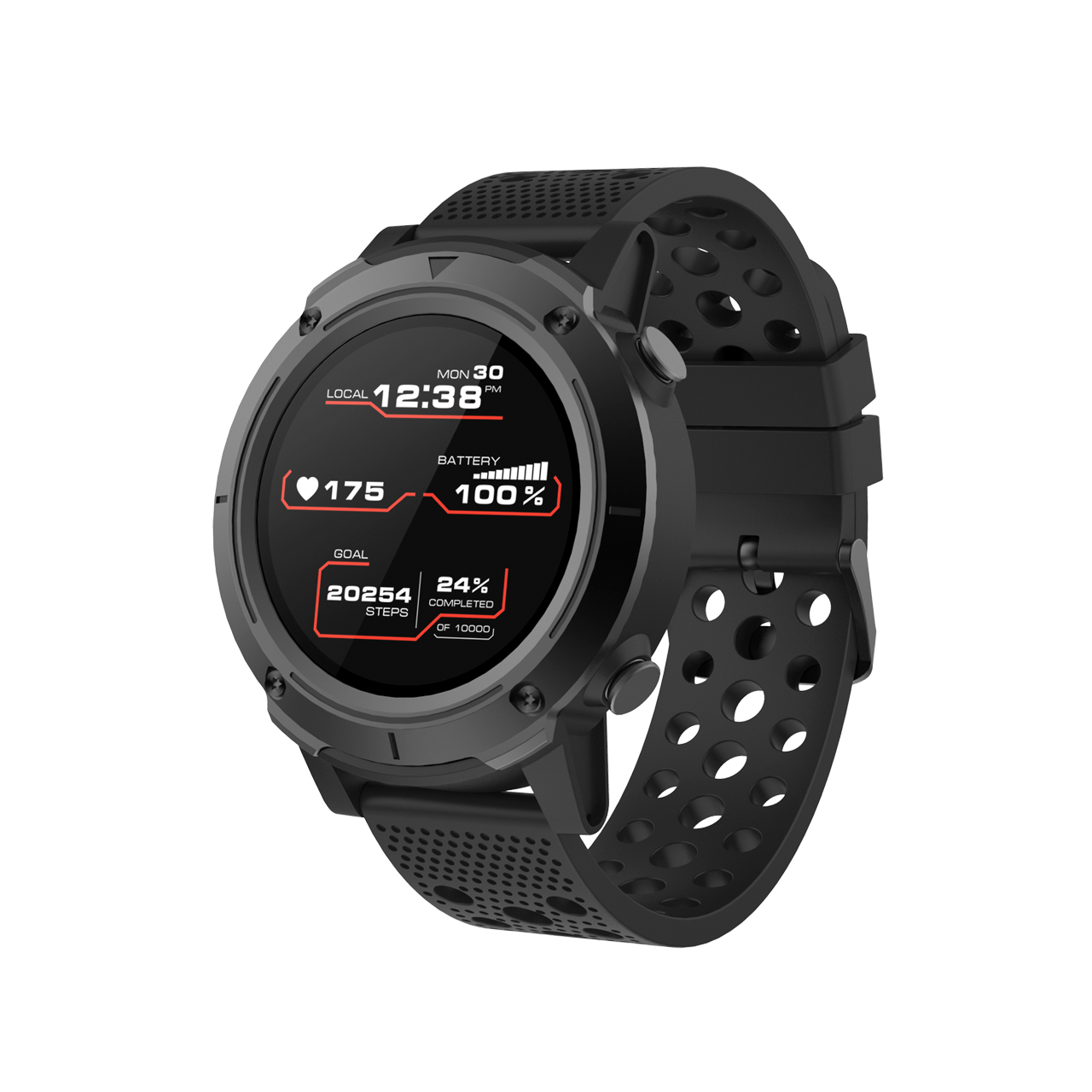 Canyon CNS-SW82BB Smartwatches & Sport Watches - 1.3 Inches