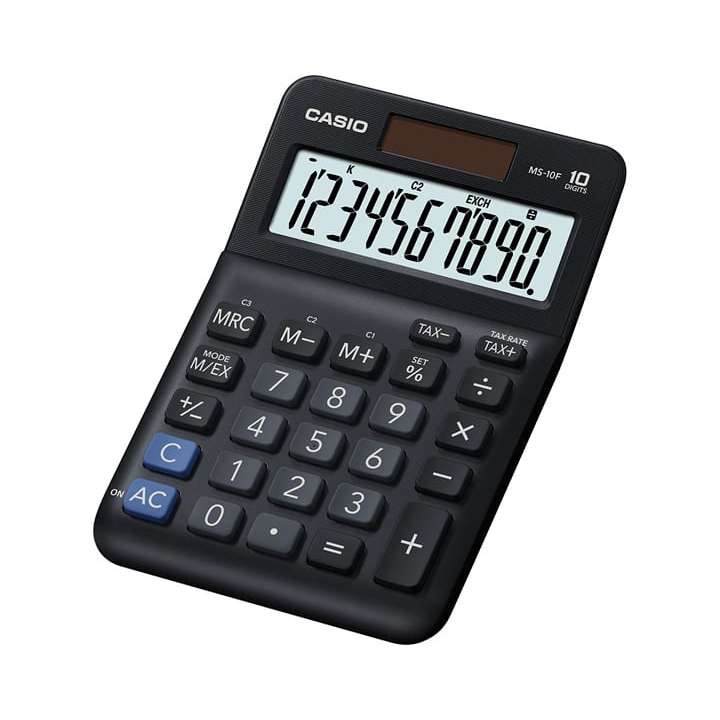 Casio MS-10F Calculators - Black