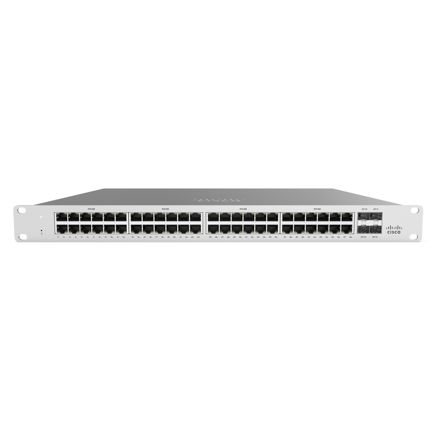 CISCO 52-PORT MANAGED L2 GIGABIT ETHERNET SWITCH UNCLAIMED