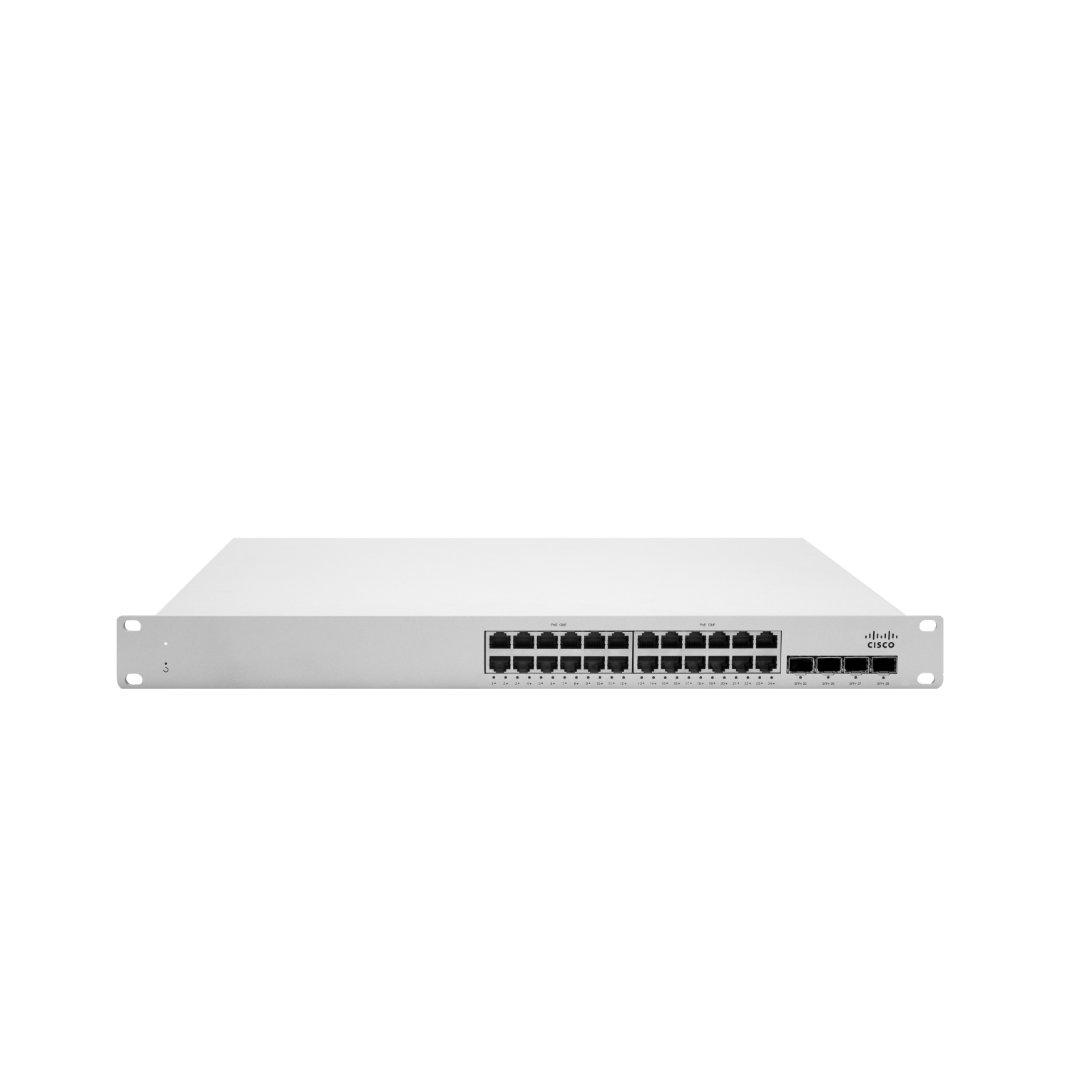 MERAKI MS250-24P L3 STCK CLD-MNGD 24X GIGE 370W POE SWITCH
