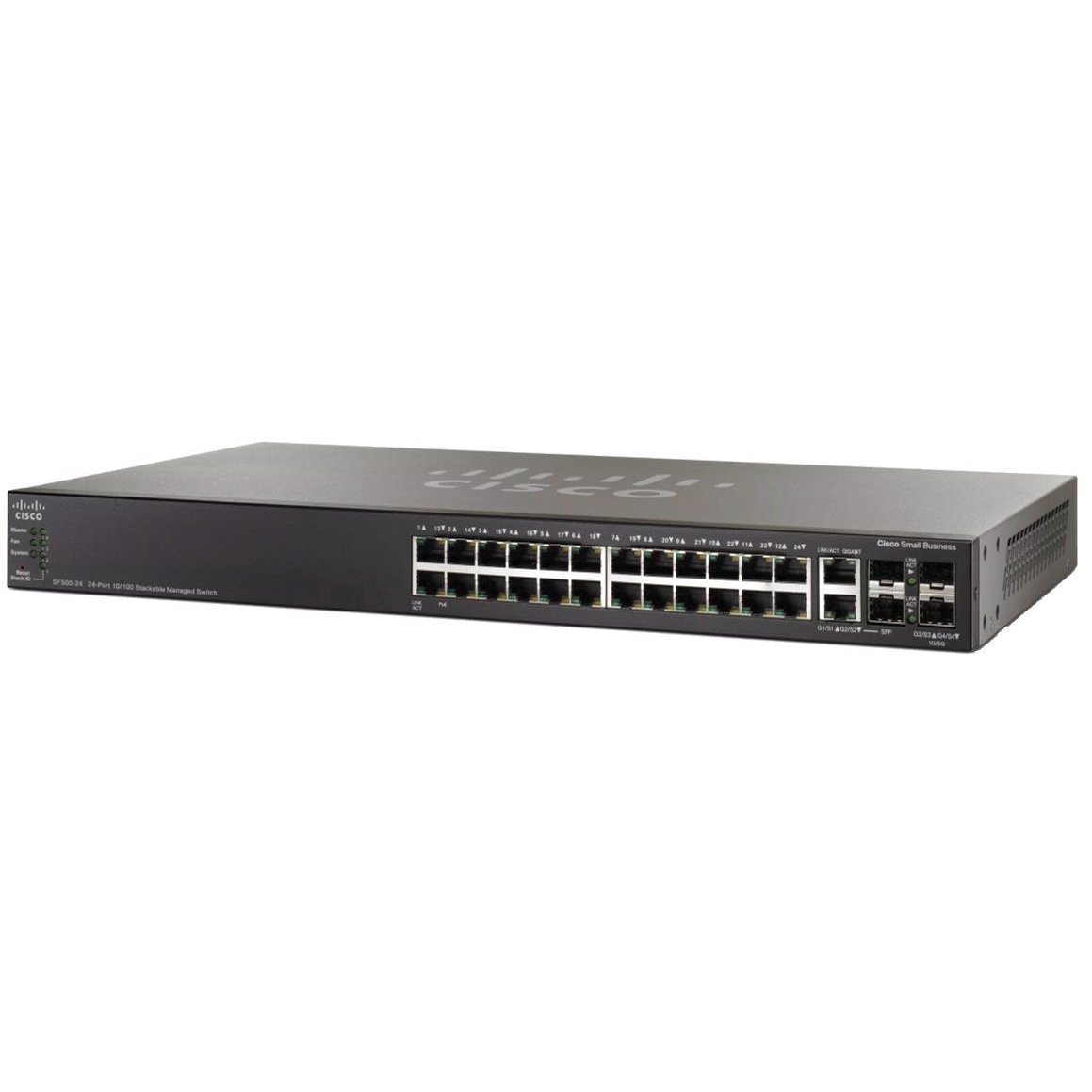 CISCO SG500-28 28-PORT GIGABIT STACKABLE MANAGED SWITCH