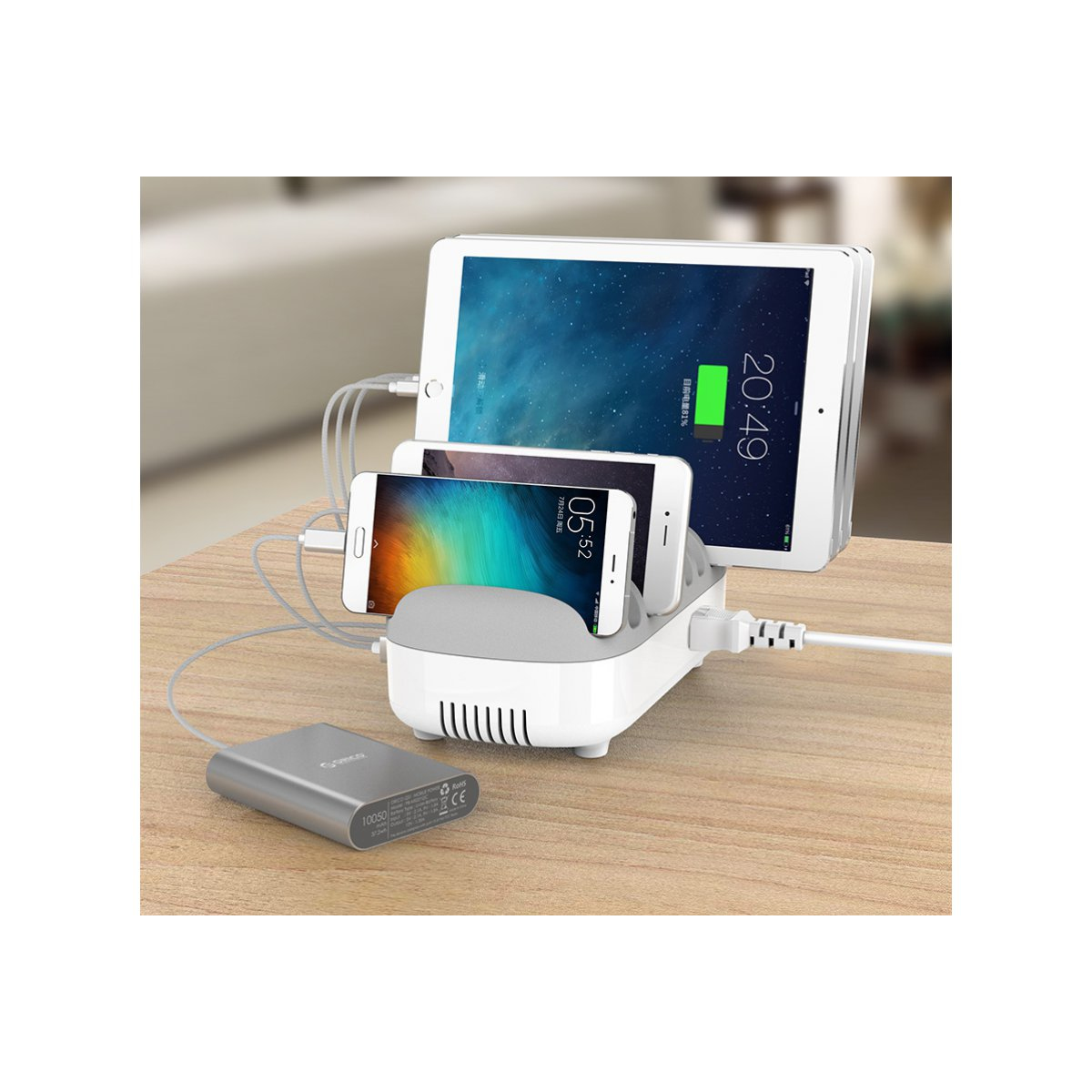 Compulocks 10 Ports USB Charging Dock Station With EU Plug