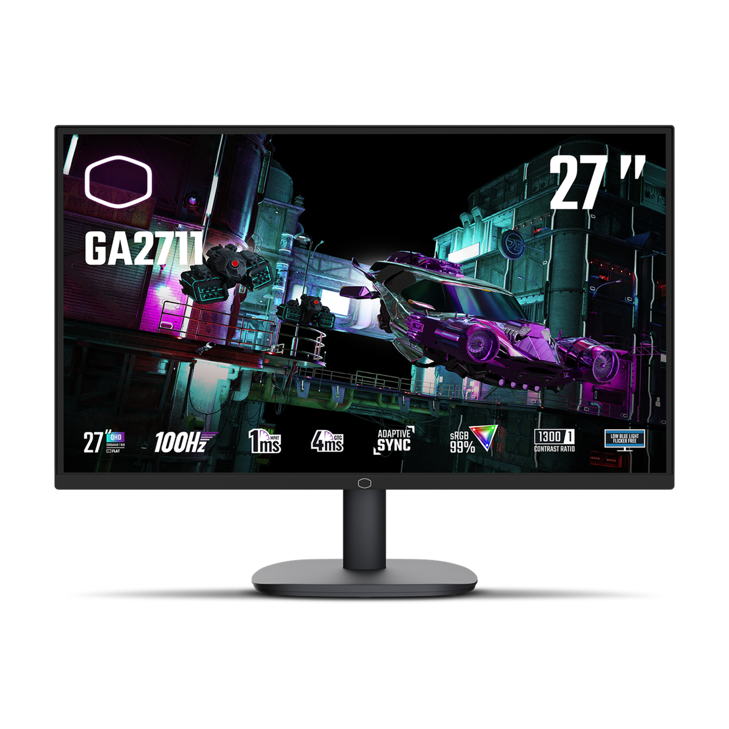Cooler Master GA2711 Gaming Monitors - 27 Inches - Black