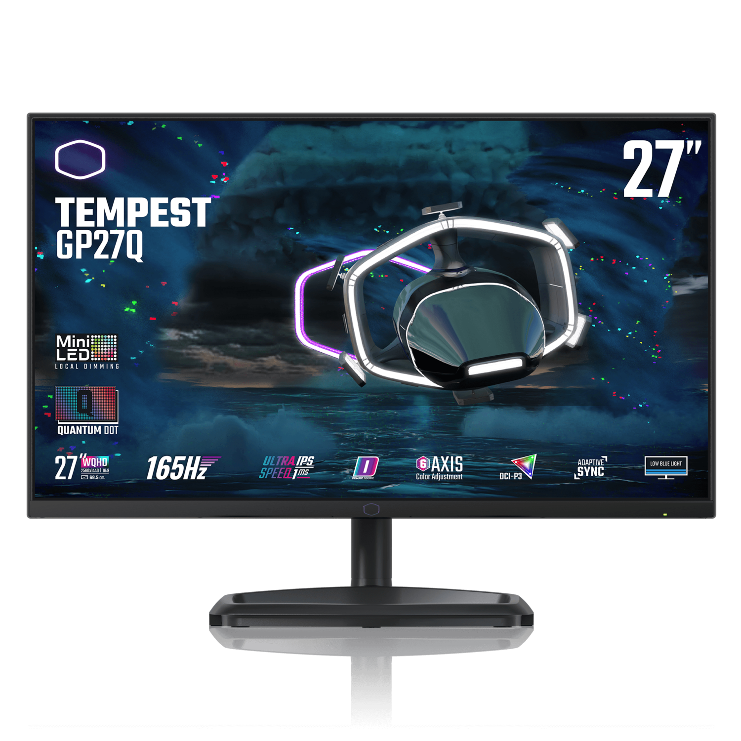 Cooler Master GP27Q Computer Monitors - 27 Inches - Black