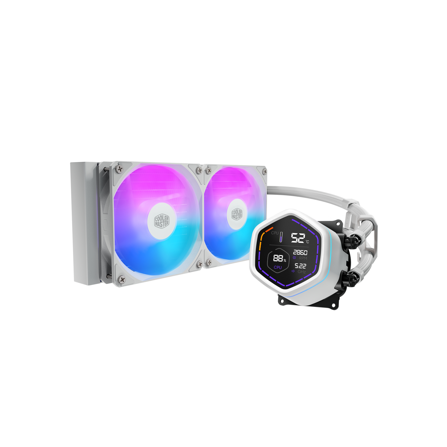 Cooler Master ML CORE NEX DIGITAL 240 WHITE ARGB