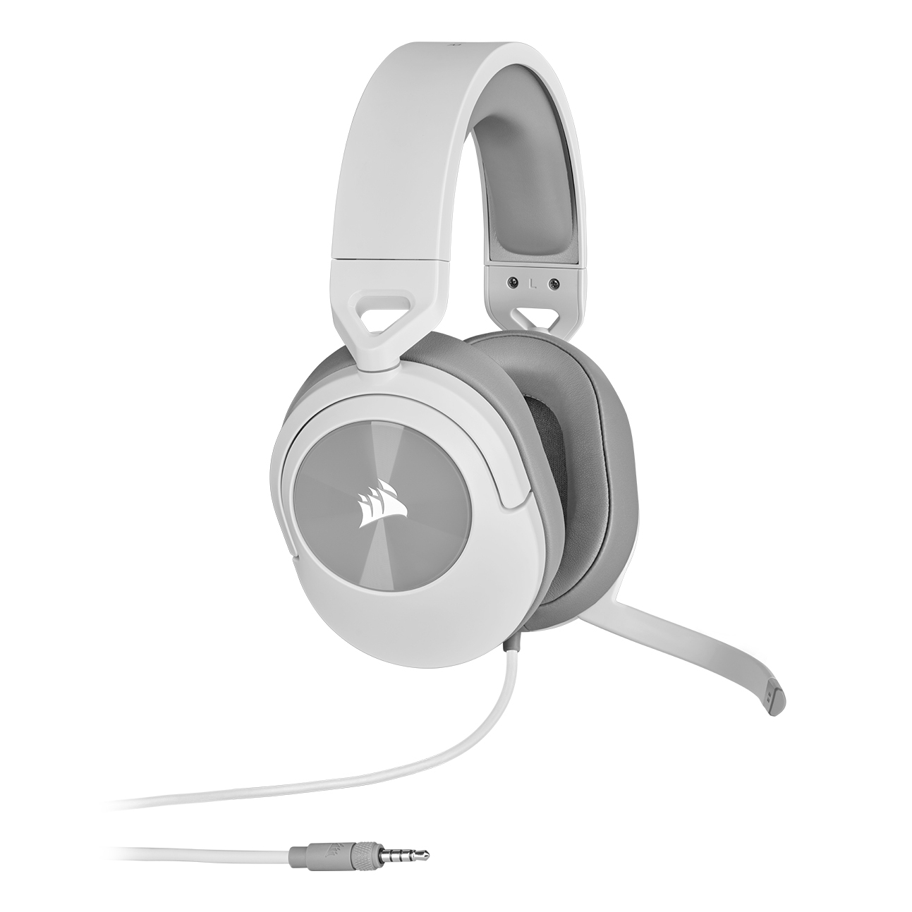 Corsair HS55 Gaming Headsets - White