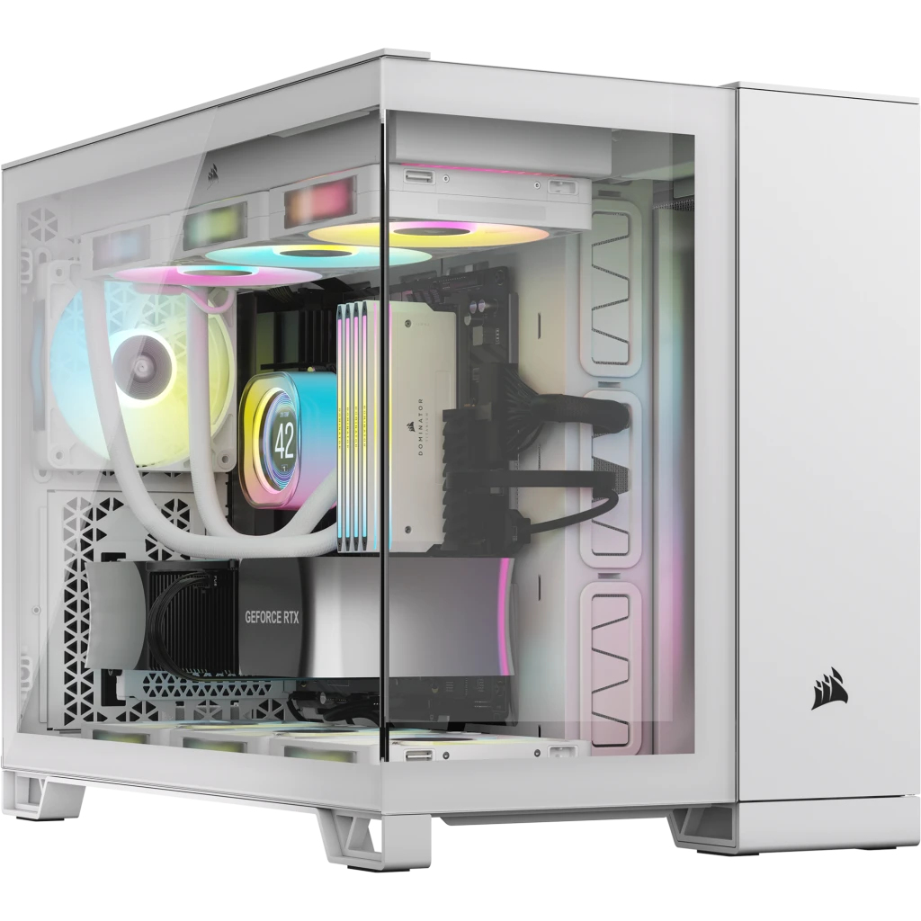 Corsair 2500X Computer Cases - White