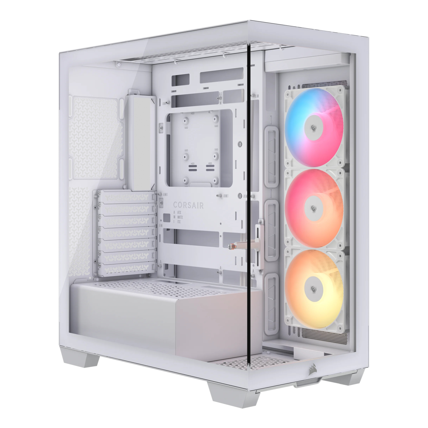 Corsair 3500X Computer Cases - White
