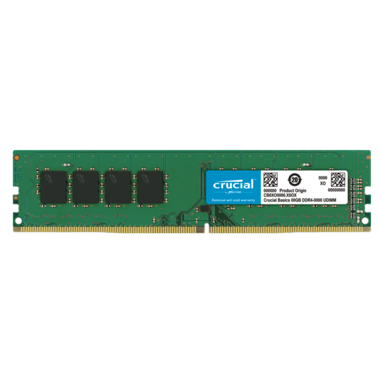 Crucial CB16GU3200 memory module 8 GB 1 x 8 GB DDR4 3200 MHz