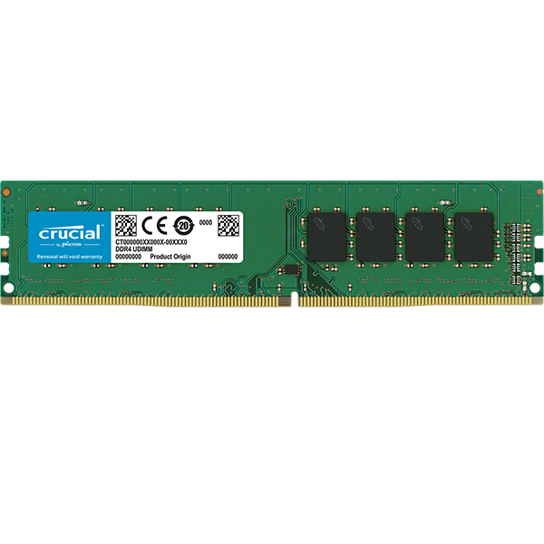 Crucial 16GB (1*16GB) 2RX8 PC4-25600U DDR4-3200MHZ UDIMM