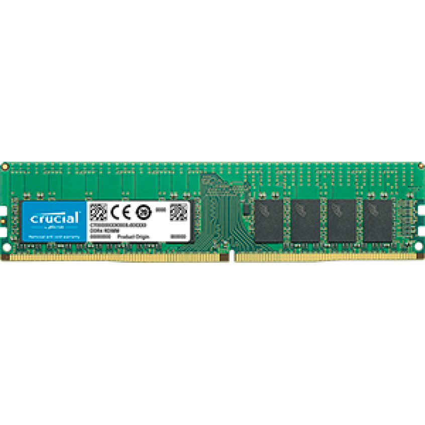 Crucial 16GB (1*16GB) 1RX4 PC4-23400V-R DDR-2666MHZ RDIMM