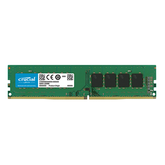 Crucial 8GB (1*8GB) 1RX16 PC4-19200T-U DDR4-2400MHZ UDIMM