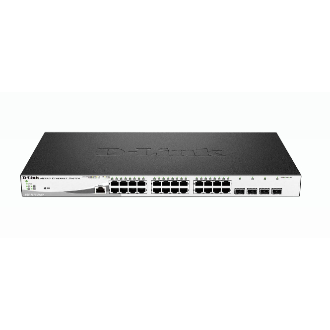 D-Link DGS-1210-28MP Network Switches - 128MB - Multi