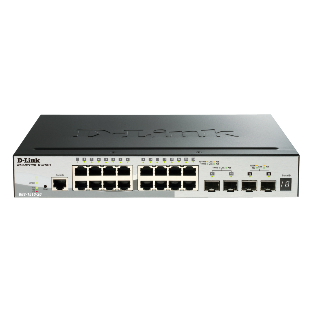 D-Link 52-Port Network Switches - Black