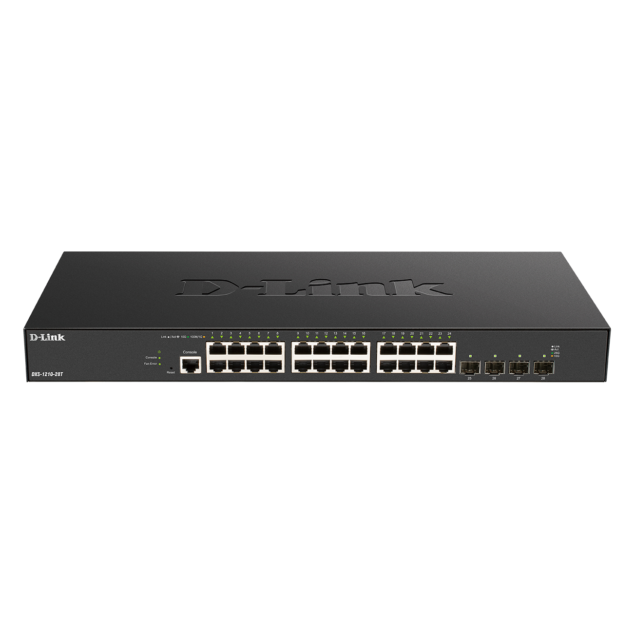 D-Link DXS-1210-28T Network Switches - Black